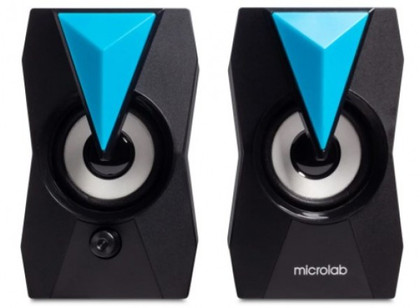 Microlab B-22 Stereo zvucnici black, 6W RMS (2 x 3W), USB power, 3,5mm RGB