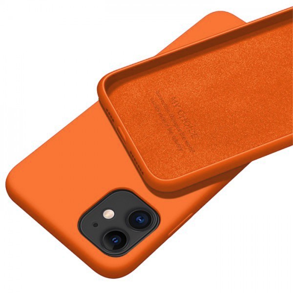 MCTK5-XIAOMI Redmi Note 10 Pro 4g * Futrola Soft Silicone Orange (79)