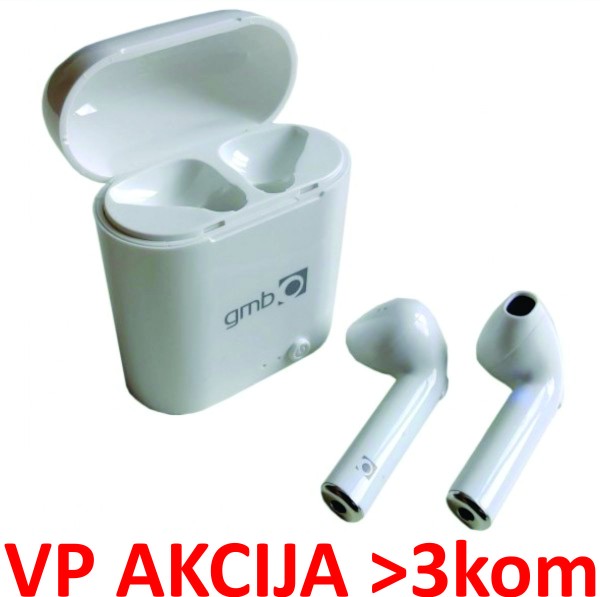 BHP-i7 mini** Gembird bluetooth V5.0 slusalice, button pairing, 32ohm, button cont, dual earphone649