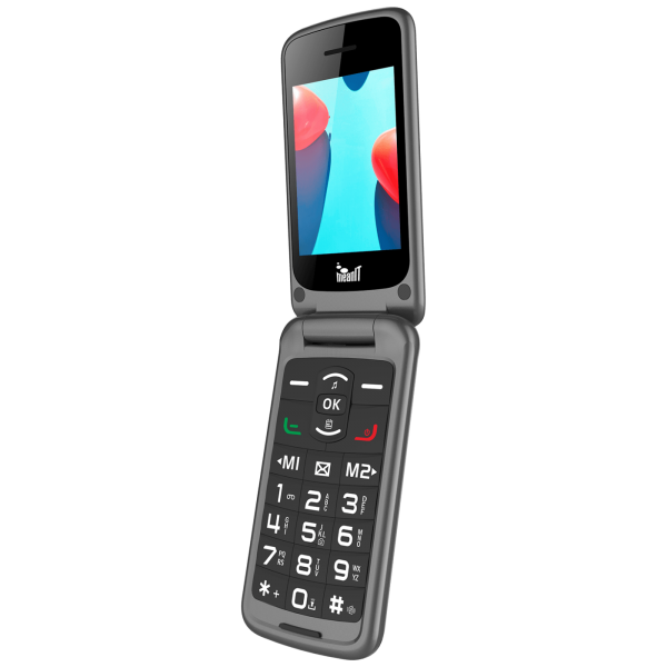 Telefon mobilni, 2.8 ekran, SOS dugme SENIOR FLIP XL
