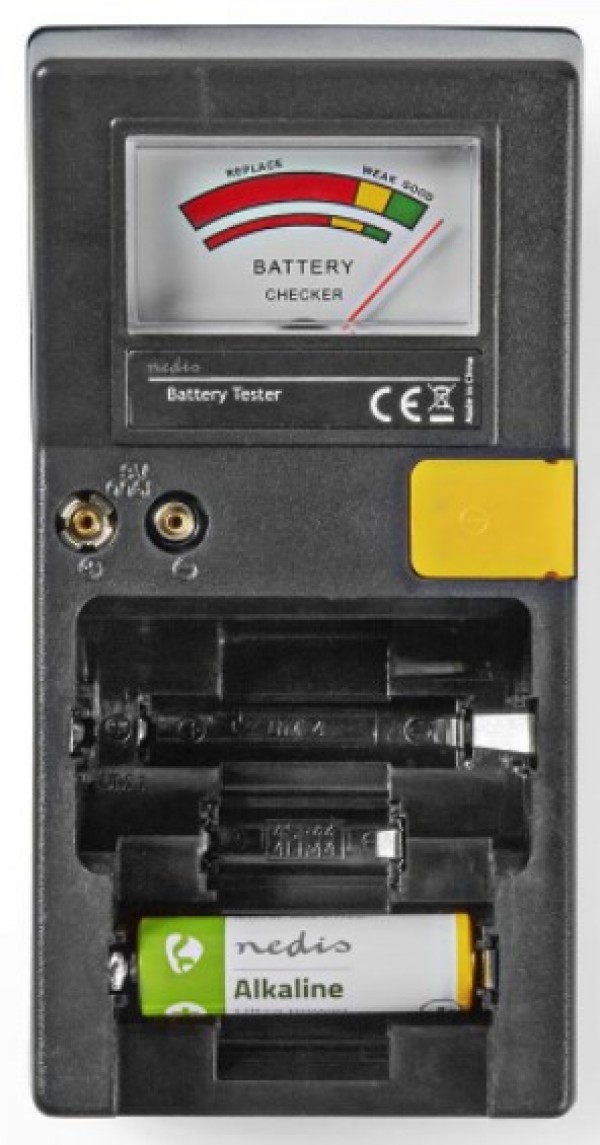 BATE110 tester za baterije AA, AAA, C, D, 9V, Dugme baterije