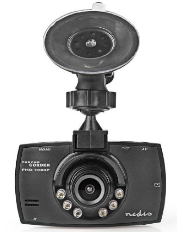 DCAM11BK Dash Cam, 1080p@30fps, 12.0 MPikel, 2,7 LCD, Parking senzor, Detekcija pokreta, Crna