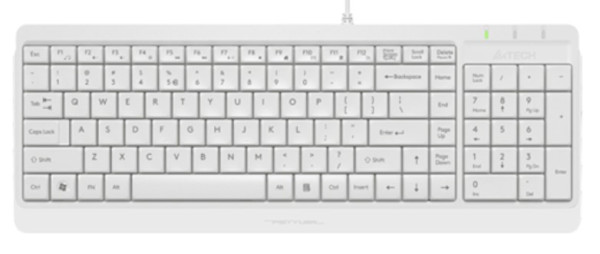 A4-FK15 WHITE A4Tech Fstyler Keyboard, USB