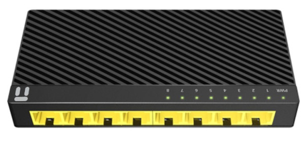 Netis ST3108GC * 8 PORTS GIGABIT ETHERNET SWITCH, 10/100/1000mbps (Alt. SG108) 1579