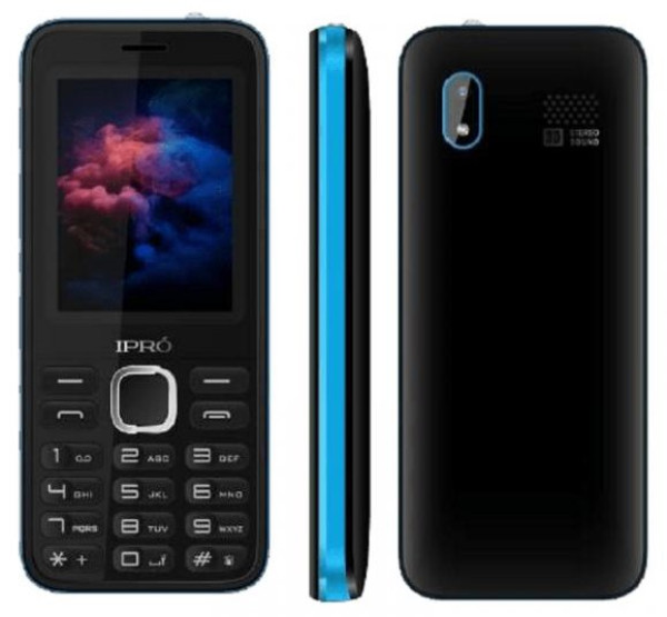IPRO A8 Mini 32MB, Mobilni telefon DualSIM, 3,5mm, Lampa, MP3, MP4, Kamera Crno-plavi