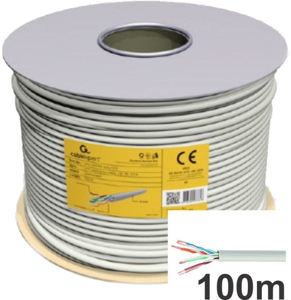 UPC-5004E-L/100 Gembird UTP cat.5E Indoor licnasti CCA kotur 100m