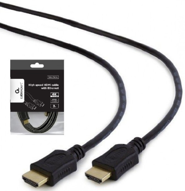 CC-HDMI4L-10 Gembird HDMI kabl v.2.0 ethernet support 3D/4K TV 3m