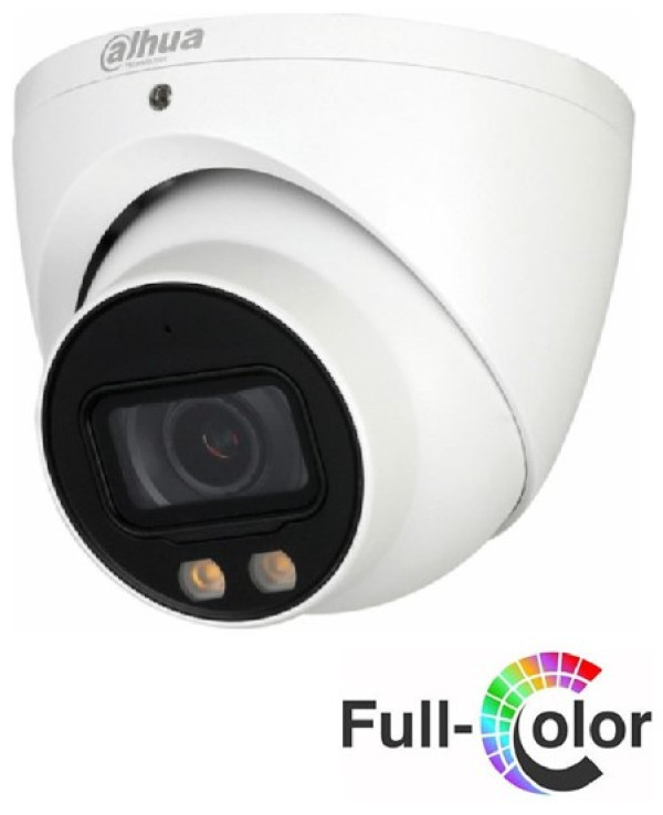 Dahua kamera HAC-HDW1239T-A-LED 2Mpix, 3,6mm ugradjen mikrofon,FULL COLOR metalno kuciste 40m