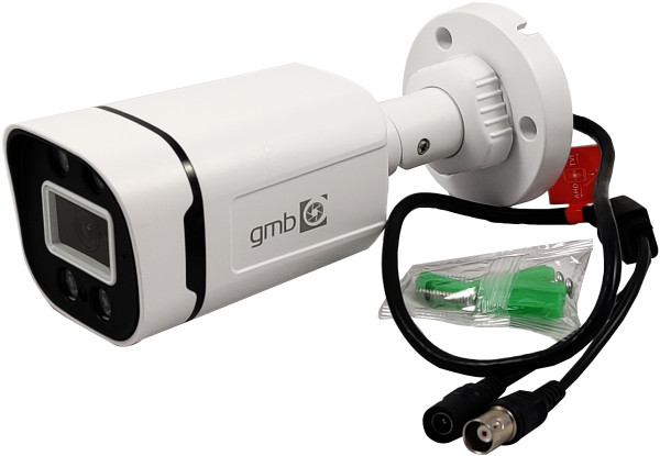 CAM-AHD2MP-PAU60 GMB BULLET kamera 2 mpix B/W 30M IR LED 4 In 1, AHD/TVI/CVI/CVBS, IP66, 3.6m