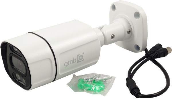 CAM-AHD5MP-HAU60W GMB BULLET kamera 5mpix 4 In1, AHD/TVI/CVI/CVBS,3.6mm FULL COLOR 20M 3.6mm