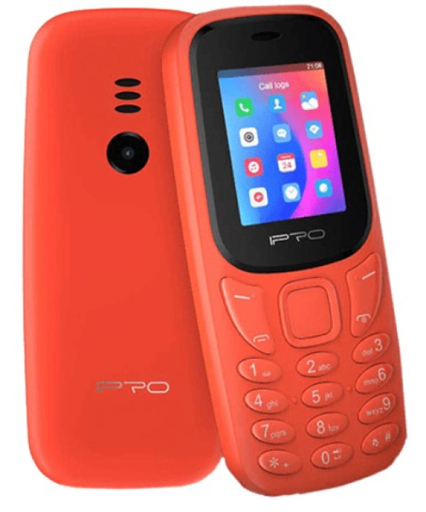 IPRO A21 Mini 32MB, Mobilni telefon DualSIM, 3,5mm, MP3, MP4, Kamera Crveni
