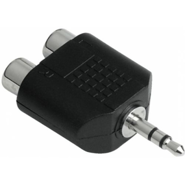 Stereo adapter Muski na RCA Zenski Vap-02