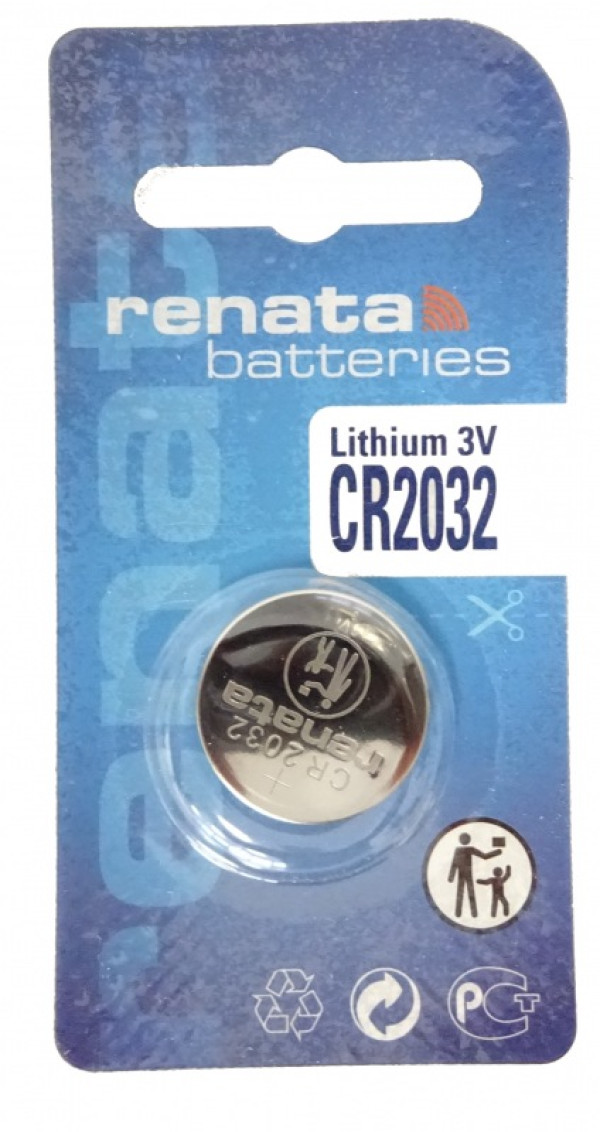 Renata baterija CR 2032 3V Litijum baterija dugme, Pakovanje 1kom