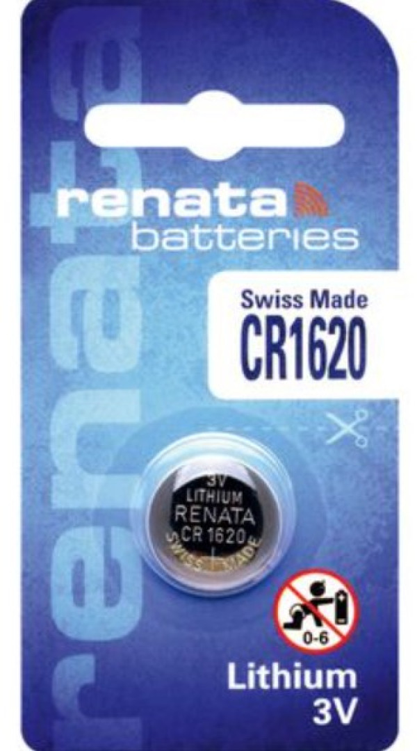 Renata baterija CR 1620 3V Litijum baterija dugme, Pakovanje 1kom