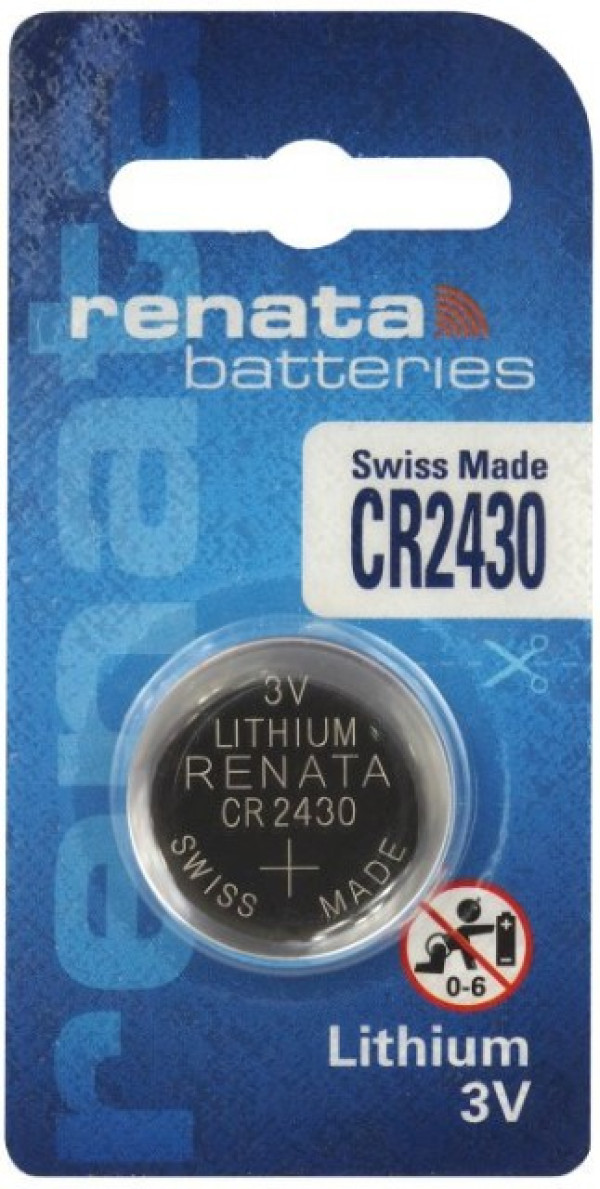 Renata baterija CR 2430 3V Litijum baterija dugme, Pakovanje 1kom