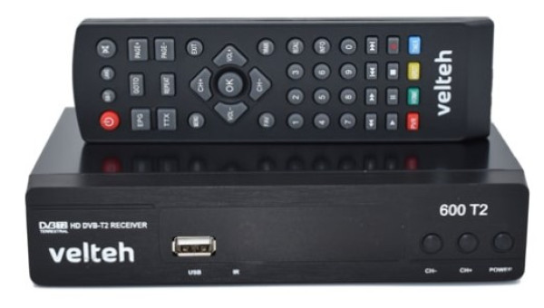 DVB-T2 SET TOP BOX 600T2 USB/HDMI/Scart Full HD H.264