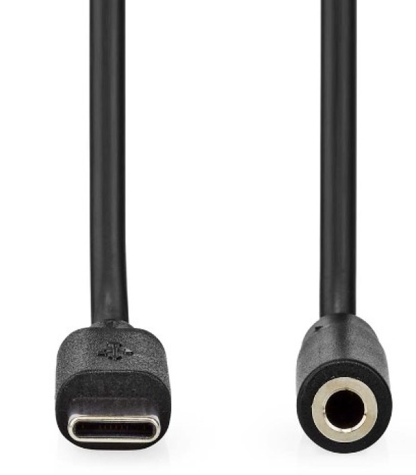 x-CCGP65960BK10 Nedis USB-C muski na 3.5mm zenski, 1m