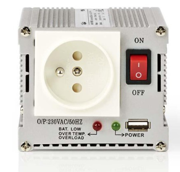 PIMS30024E Nedis 24V Auto inverter DC/AC 300W+USB port, Modifikovani sinusni talas