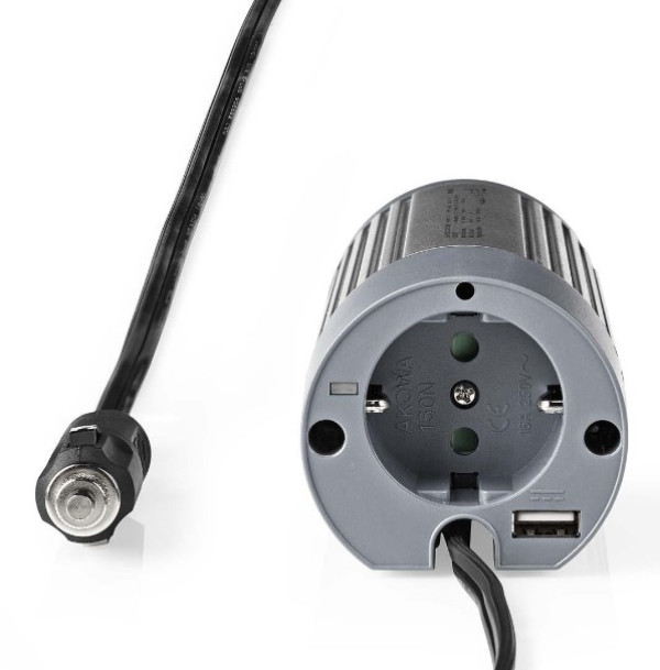 PIMS10024 Nedis 24V Auto inverter DC/AC 100W+USB port, Modifikovani sinusni talas