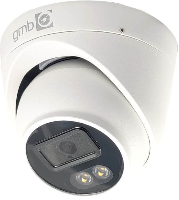 CAM-AHD2MP-DHM20W GMB DOME kamera 2mpix Warm Light Full Color 20M IR LED, AHD/TVI/CVI/CVBS 2,8mm MIC