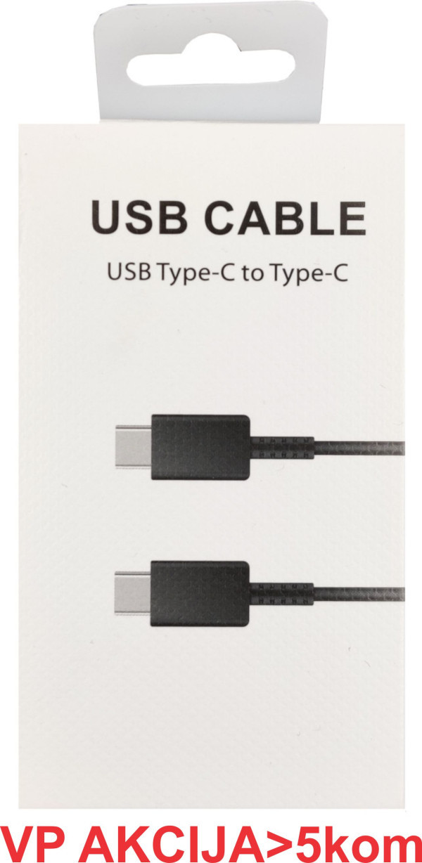 CCP-AMCM-AMCM-1.0b ** Gembird 3A PD kabl USB-C na USB-C, USB3.0, 1m, black (159)