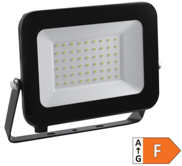 LED reflektor 50W 6500K LRF024EW-50W/BK Crna