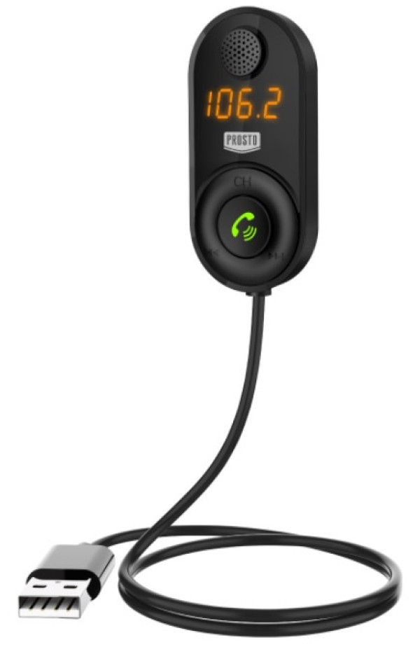 FM TRANSMITER BT-06 MP3 Plejer MicroSD, FM, Bluetooth V5.1