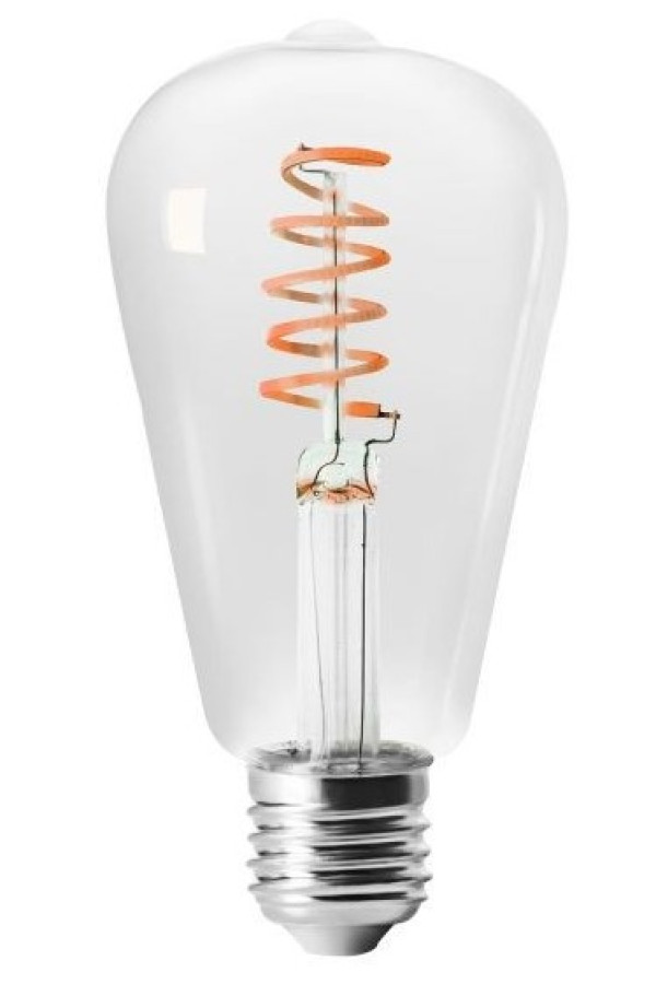 LED FILAMENT E27 4W 2000K ST64 CRVENA