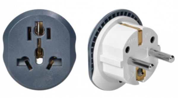 Travel adapter TA-5 Svetski (UK, SAD, AUS) na Evropski 13A