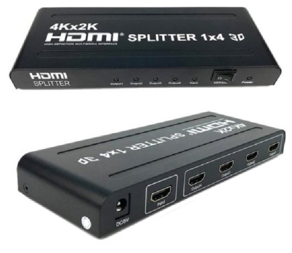 HDMI spliter 1 na 4 aktivni (alt. DSP-4PH4-02)