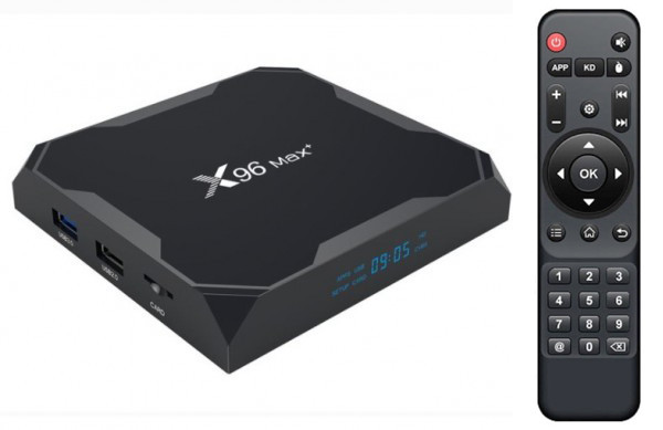 GMB-X96 MAX+ 2/16GB DDR3 smart TV box S905X3 quad, Mali-G31MP 4K, KODI X4-daljinski,Android 9.0
