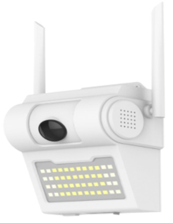 CAM-IP5MP-EP48 GMB kamera 5 mpix microSD iCSee xmeye pro app Two-way voice Garden Lamp ip66