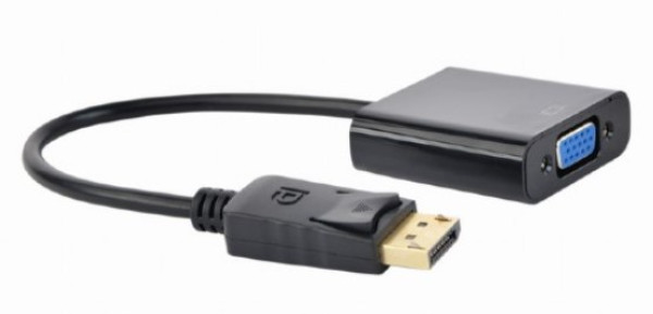 A-DPM-VGAF-02 Gembird DisplayPort to VGA adapter cable, BLACK (alt. A-DPM-VGAF-03)FO