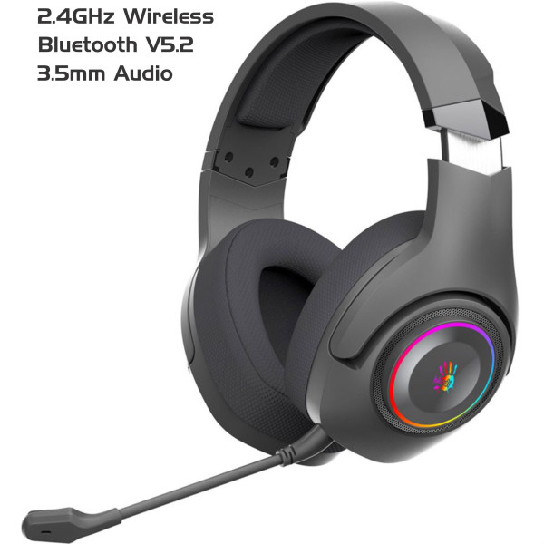 A4-GR270 A4Tech Bloody gejmerske slusalice sa mikr 7.1, 50mm/16ohm,RGB, 3,5m, 2.4GHz, Bluetooth V5.2