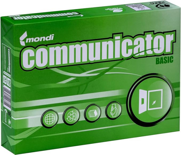 Papir Fotokopir MONDI/Communicator A4/80g m2/ 500Lista za laser,inkjet i fotokopir masine Ris papira