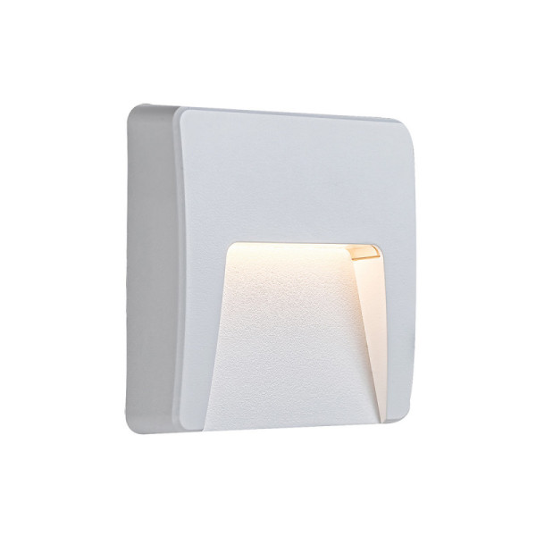 Trento, spoljna zidna lampa LED 3W bela (8893)