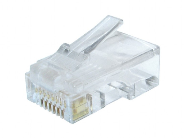 LC-8P8C-002/50 Gembird CAT6 Modular plug 8P8C 30u gold plated RJ45, 50 u pak /CENA PO PAKOVANJU