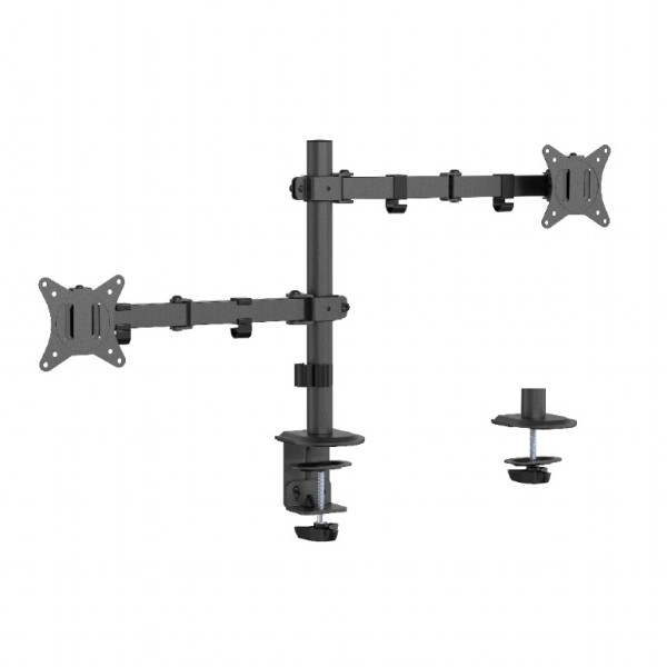 MA-D2-03 * Gembird Podesivi dupli stoni drzac za monitor, tilt, 17-32 max.2x9kg (1972)