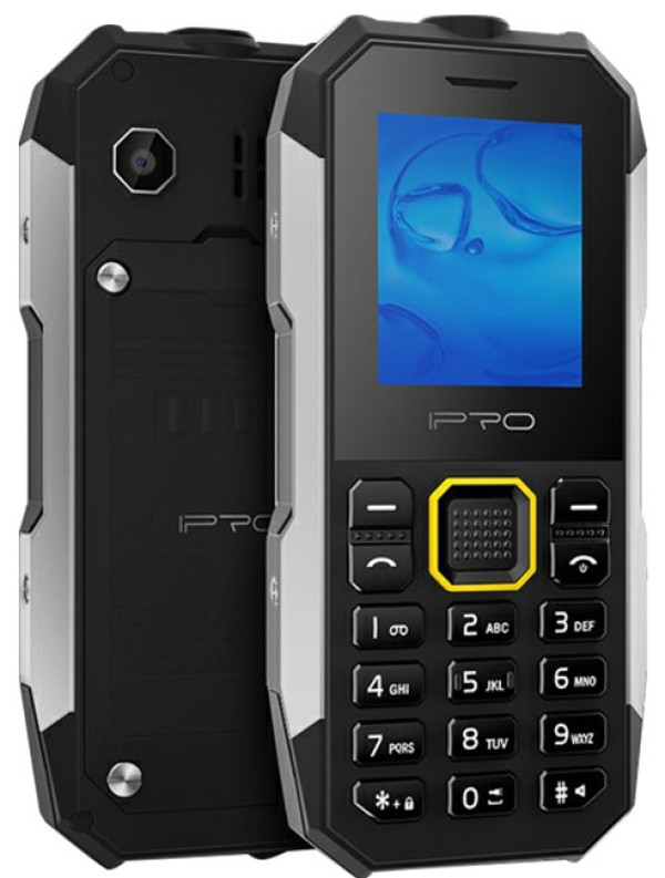 IPRO SHARK II * Mobilni telefon DualSIM, FM, 2inc 32MB/32MB, 2500mAh, vodootporan, Crni