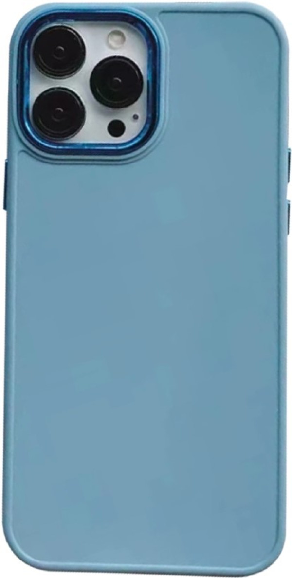MCTK41-IPHONE 12/12 pro * Futrola  UTP  Shiny Lens Silicone Light Blue (169.)