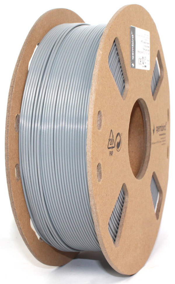 3DP-PETG1.75-01-GR PETG Filament za 3D stampac 1.75mm, kotur 1KG GREY