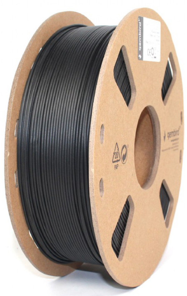 3DP-PLA+1.75-02-BK PLA-PLUS Filament za 3D stampac 1,75mm kotur 1KG Black