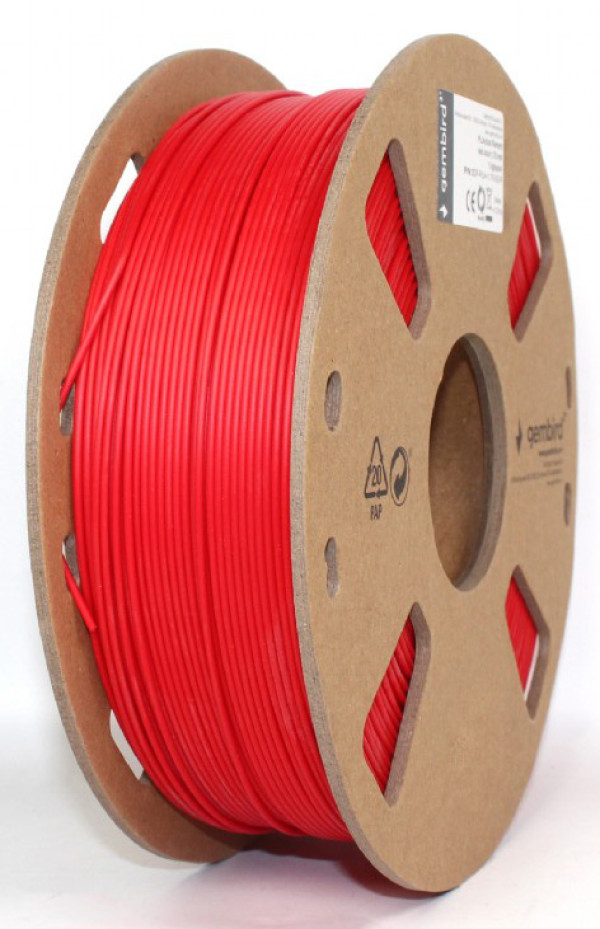 3DP-PLA+1.75-02-R PLA-PLUS Filament za 3D stampac 1,75mm kotur 1KG Red