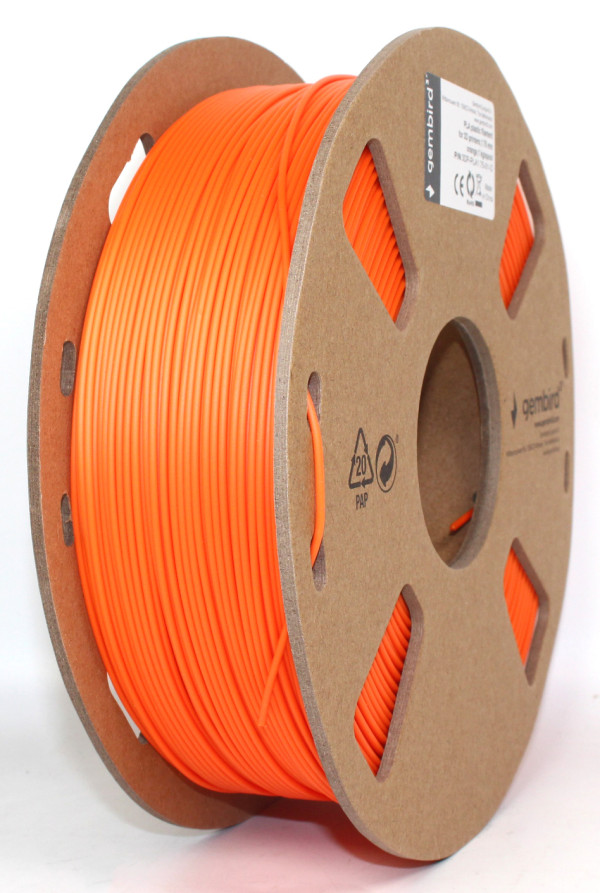 3DP-PLA1.75-01-O PLA Filament za 3D stampac 1,75mm kotur 1KG ORANGE