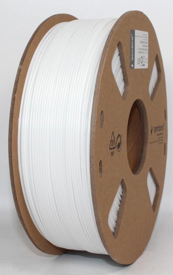 3DP-ABS1.75-01-W ABS Filament za 3D stampac 1.75mm, kotur 1KG WHITE