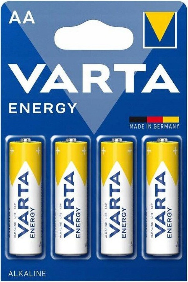 VARTA ENERGY AA 1.5V LR6 MN1500, PAK4 CK, ALKALNE baterije