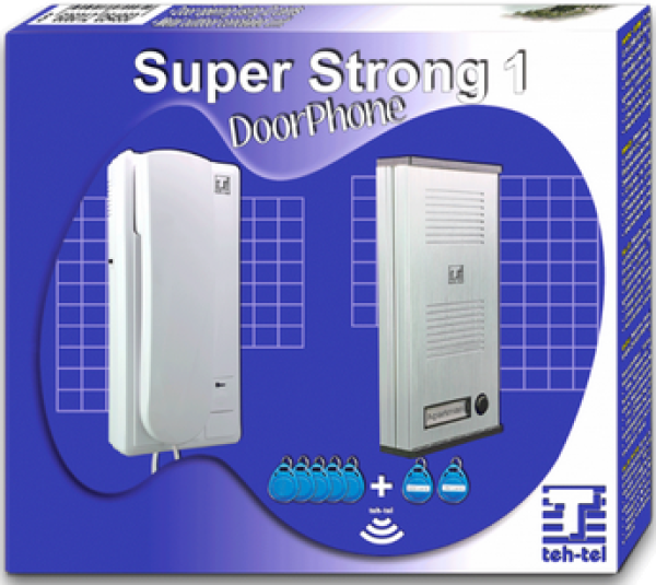 Teh-Tel Audio interfon za 1 korisnika sa ID čitačem SUPER STRONG 1