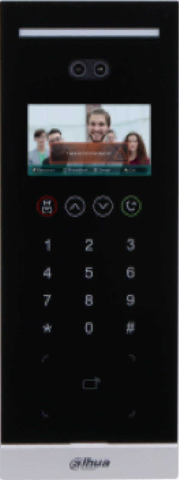 Dahua INTERFON VTO6531H SIP VIDEO SA ČITAČEM, TASTATUROM I FUNKCIJOM PREPOZNAVANJA LICA  4.3