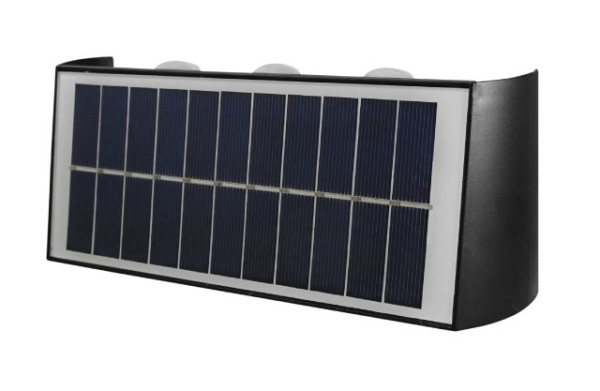 Nazidna solarna lampa YW13173-3253-2x3 3000K, IP44, 210x80x55 mm