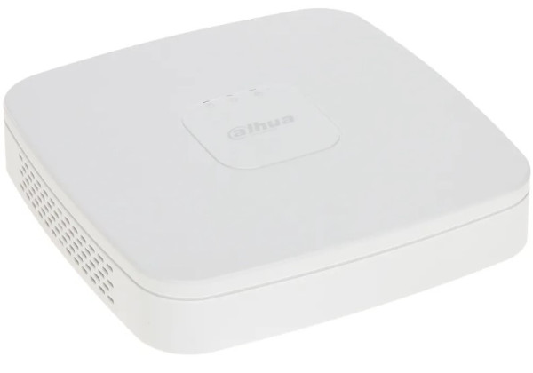 Dahua NVR NVR2104-4KS3 4-KANALNI; LITE SERIJA; DO 12MP; 80MBPS; PLASTICNO KUCIŠTE,1xSATA; AUDIO I/O